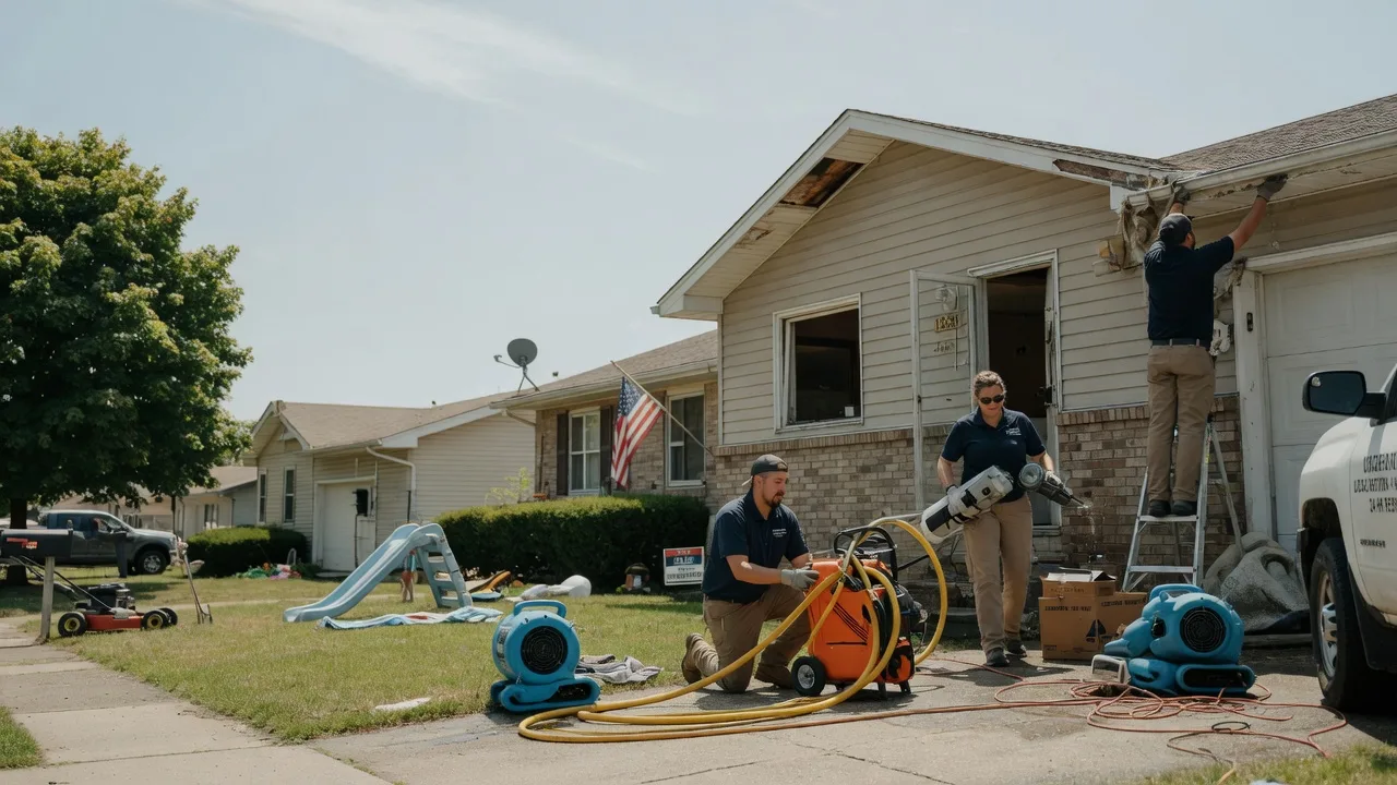 Water Damage Restoration in Rome, IN near me
